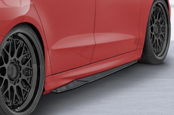 CSR Seitenschweller mit ABE für Ford Mondeo MK5 (BA7) ST-Line SS566-S strukturiert schwarz matt (keine Lackierung erforderlich)