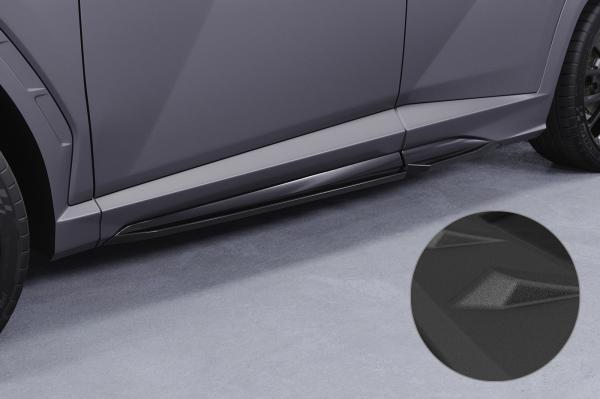 CSR Seitenschweller mit ABE für Hyundai Tucson 4 (NX4) N-Line SS570-S strukturiert schwarz matt (keine Lackierung erforderlich)