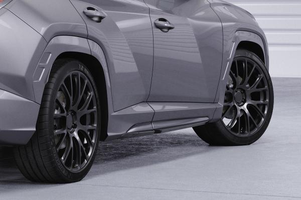 CSR Seitenschweller mit ABE für Hyundai Tucson 4 (NX4) N-Line SS570-S strukturiert schwarz matt (keine Lackierung erforderlich)