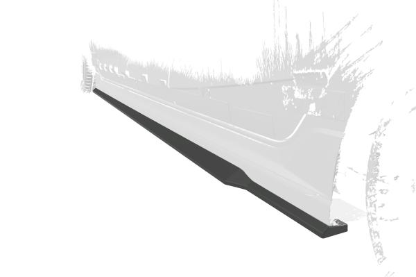 CSR Seitenschweller mit ABE für Hyundai I20 (BC3) N-Line SS574-C Carbon Look Hochglanz (keine Lackierung erforderlich)