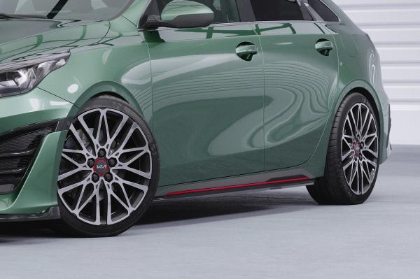 CSR Seitenschweller mit ABE für Kia Pro Ceed (CD) GT SS575-L Lackierung erforderlich (unlackiert roh)