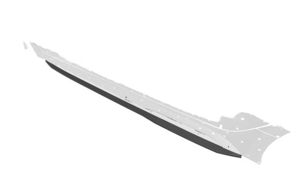 CSR Seitenschweller mit ABE für Kia Pro Ceed (CD) GT SS575-L Lackierung erforderlich (unlackiert roh)