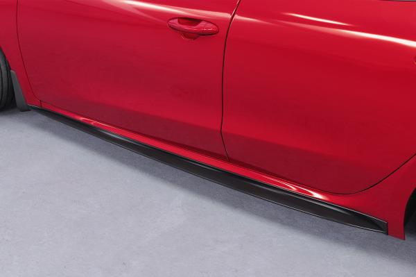 CSR Seitenschweller mit ABE für Kia Ceed / Pro Ceed (JD) GT SS576-G Glossy schwarz Hochglanz (keine Lackierung erforderlich)