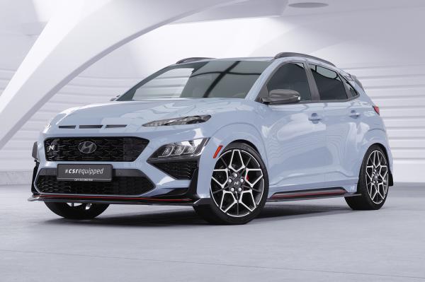 CSR Seitenschweller mit ABE für Hyundai Kona (1.Gen) N/N-Line SS577-S strukturiert schwarz matt (keine Lackierung erforderlich)