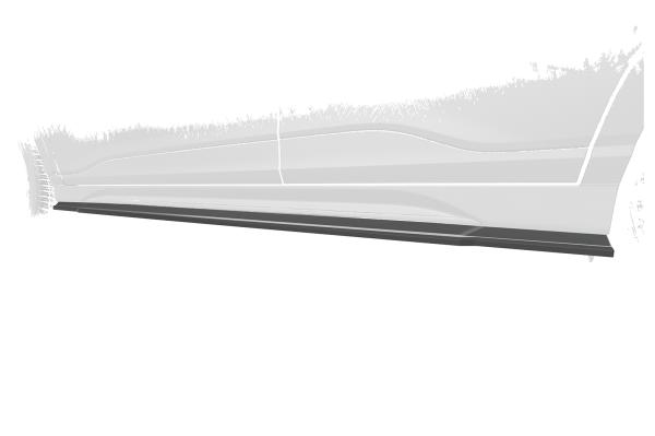 CSR Seitenschweller mit ABE für Hyundai Kona (1.Gen) N/N-Line SS577-S strukturiert schwarz matt (keine Lackierung erforderlich)