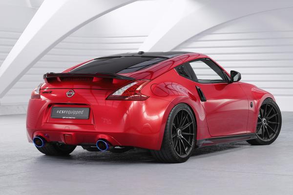 CSR Seitenschweller mit ABE für Nissan 370Z (Z34) SS579-G Glossy schwarz Hochglanz (keine Lackierung erforderlich)
