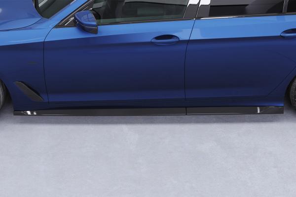 CSR Seitenschweller mit ABE für BMW 5er G31 Touring SS582-G Glossy schwarz Hochglanz (keine Lackierung erforderlich)
