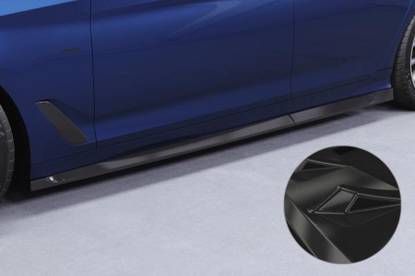 CSR Seitenschweller mit ABE für BMW 5er G31 Touring SS582-G Glossy schwarz Hochglanz (keine Lackierung erforderlich)