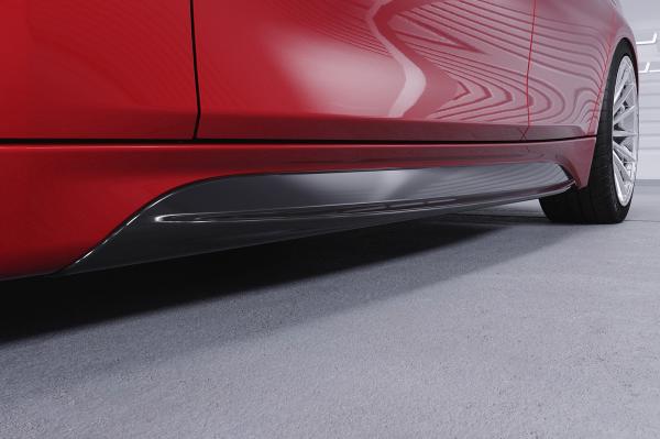 CSR Seitenschweller mit ABE für BMW 3er F30 / F31 SS595-G Glossy schwarz Hochglanz (keine Lackierung erforderlich)