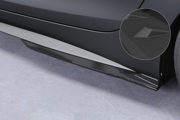 CSR Seitenschweller mit ABE für Mercedes Benz AMG GT (190) SS597-S Strukturiert schwarz matt (keine Lackierung erforderlich)