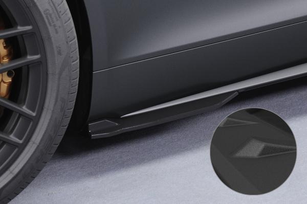 CSR Seitenschweller mit ABE für Mercedes Benz AMG GT (190) SS598-S Strukturiert schwarz matt (keine Lackierung erforderlich)