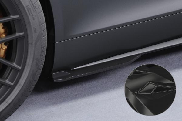 CSR Seitenschweller mit ABE für Mercedes Benz AMG GT (190) SS598-G Glossy schwarz Hochglanz (keine Lackierung erforderlich)