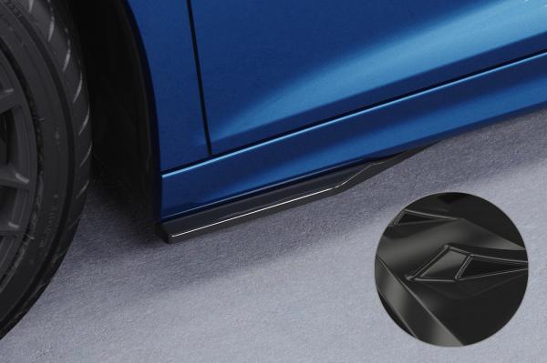 CSR Seitenschweller mit ABE für Audi R8 (Typ 4S) SS599-G Glossy schwarz Hochglanz (keine Lackierung erforderlich)