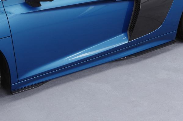 CSR Seitenschweller mit ABE für Audi R8 (Typ 4S) SS600-C Carbon Look Hochglanz (keine Lackierung erforderlich)