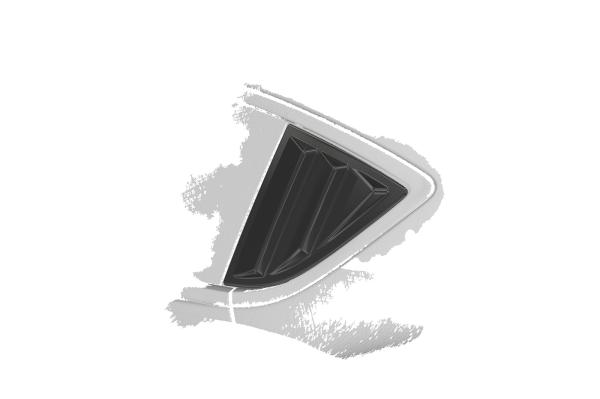 CSR Seitenscheibenblenden mit ABE für Toyota GR Supra (A90) SSB001-S strukturiert schwarz matt (keine Lackierung erforderlich)