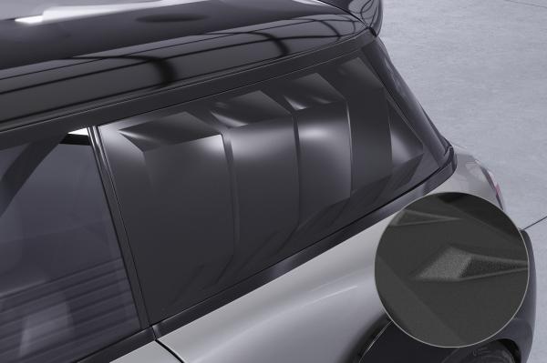 CSR Seitenscheibenblenden mit ABE für Mini F56 SSB009-S strukturiert schwarz matt (keine Lackierung erforderlich)