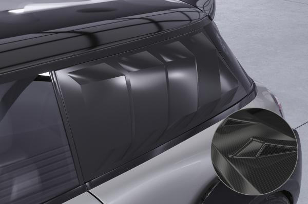 CSR Seitenscheibenblenden mit ABE für Mini F56 SSB009-C Carbon Look Hochglanz (keine Lackierung erforderlich)