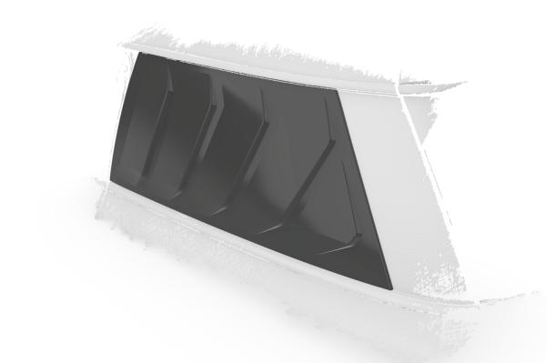 CSR Seitenscheibenblenden mit ABE für Mini F56 SSB009-S strukturiert schwarz matt (keine Lackierung erforderlich)