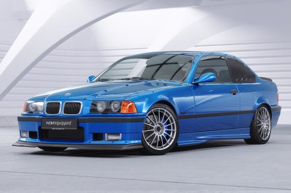 CSR Seitenscheibenblenden mit ABE für BMW 3er E36 Coupe SSB010-L Lackierung erforderlich (unlackiert roh)