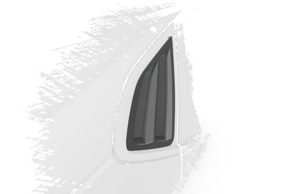 CSR Seitenscheibenblenden mit ABE für Kia Ceed (JD) SSB012-G Glossy schwarz Hochglanz (keine Lackierung erforderlich)