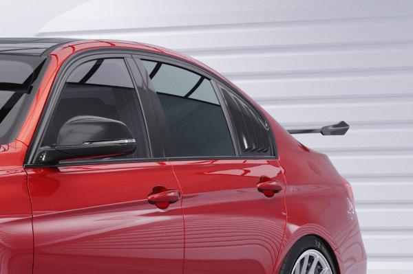 CSR Seitenscheibenblenden mit ABE für BMW 3er F30 Limousine SSB013-C Carbon Look Hochglanz (keine Lackierung erforderlich)