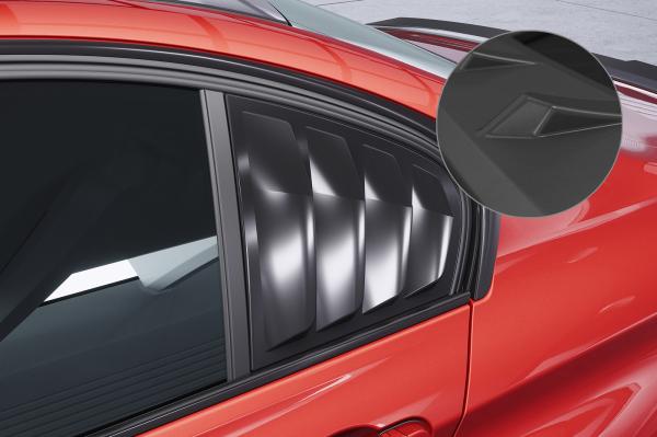 CSR Seitenscheibenblenden mit ABE für BMW 3er F30 Limousine SSB013-L Lackierung erforderlich (unlackiert roh)