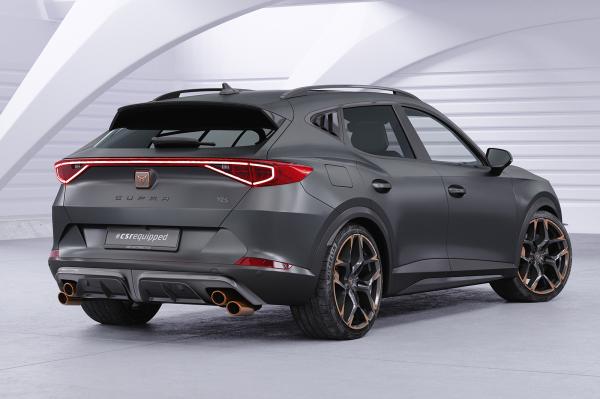 CSR Seitenscheibenblenden mit ABE für Cupra Formentor SSB016-G Glossy schwarz Hochglanz (keine Lackierung erforderlich)