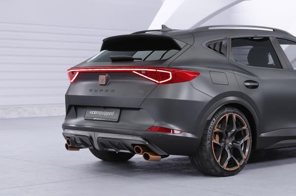 CSR Seitenscheibenblenden mit ABE für Cupra Formentor SSB016-G Glossy schwarz Hochglanz (keine Lackierung erforderlich)