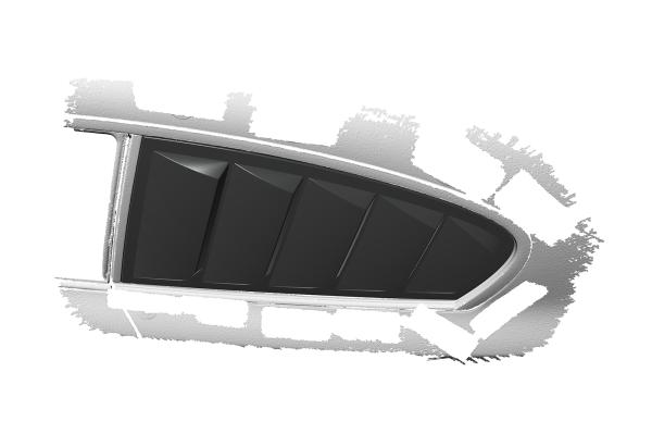 CSR Seitenscheibenblenden mit ABE für BMW 1er E81 SSB022-G Glossy schwarz Hochglanz (keine Lackierung erforderlich)