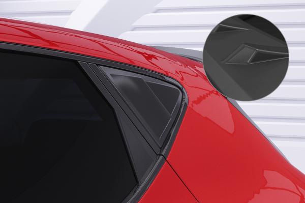 CSR Seitenscheibenblenden mit ABE für Seat / Cupra Leon 4 (Typ KL) Schrägheck SSB029-L Lackierung erforderlich (unlackiert roh)