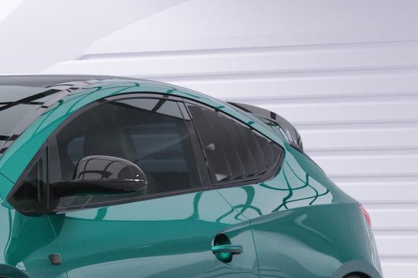 CSR Seitenscheibenblenden mit ABE für Opel Astra J GTC SSB031-S Strukturiert schwarz matt (keine Lackierung erforderlich)