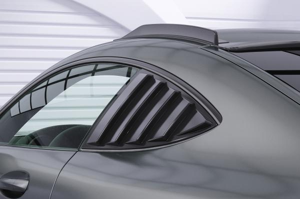 CSR Seitenscheibenblenden mit ABE für Mercedes-Benz AMG GT (190) SSB036-G Glossy schwarz Hochglanz (keine Lackierung erforderlich)