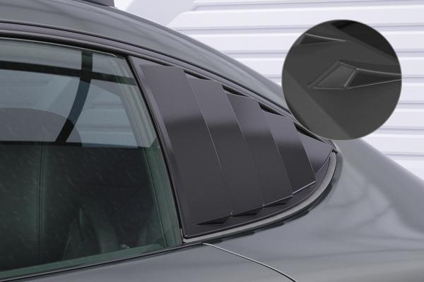 CSR Seitenscheibenblenden mit ABE für Mercedes-Benz AMG GT (190) SSB036-L Lackierung erforderlich (unlackiert roh)