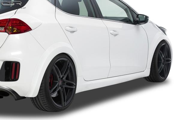 CSR Kotflügelverbreiterung vorne für KIA cee'd  / pro_cee'd (JD) VB012