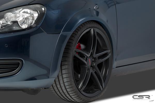 CSR Kotflügelverbreiterung vorne für VW Golf 6 VB015