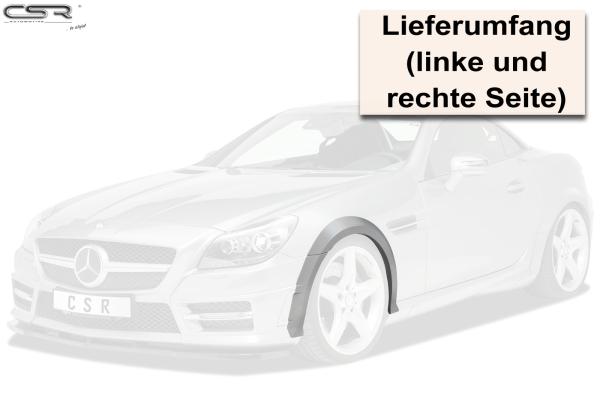 CSR Kotflügelverbreiterung vorne für Mercedes-Benz SLK / SLC R172 VB017