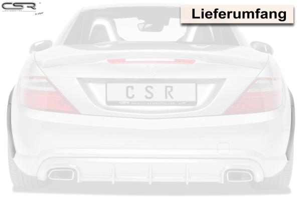 CSR Kotflügelverbreiterung hinten für Mercedes-Benz SLK / SLC R172 VB018