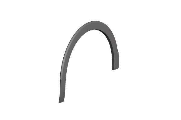 CSR Kotflügelverbreiterung vorne für VW T-Cross C1 VB023