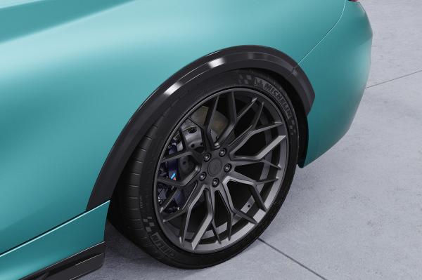 CSR Kotflügelverbreiterung für BMW 2er F22/F23 VB034-G Glossy schwarz Hochglanz (keine Lackierung erforderlich)