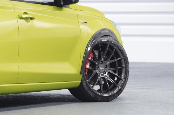 CSR Kotflügelverbreiterung für Hyundai I30 (PD) VB035-G Glossy schwarz Hochglanz (keine Lackierung erforderlich)