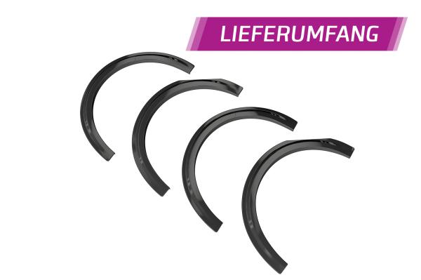 CSR Kotflügelverbreiterung für Hyundai I30 (PD) VB035-G Glossy schwarz Hochglanz (keine Lackierung erforderlich)