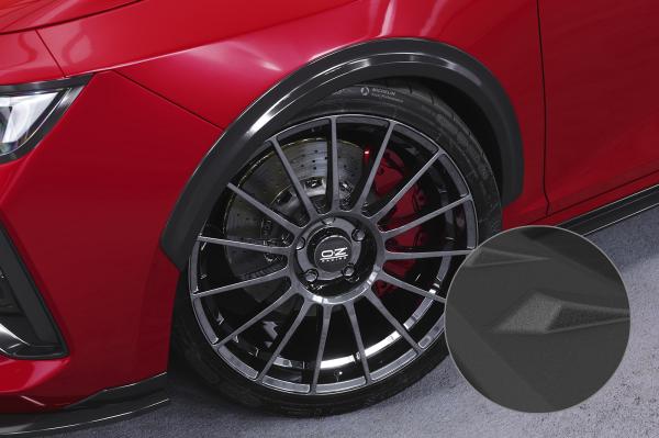 CSR Kotflügelverbreiterung für Opel Astra L VB037-S strukturiert schwarz matt (keine Lackierung erforderlich)