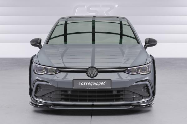 CSR Kotflügelverbreiterung für VW Golf 8 VB038-G Glossy schwarz Hochglanz (keine Lackierung erforderlich)