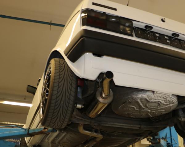 Fox passend für VW Golf I GTI Endschalldämpfer Ø63,5mm - 1x63,5 Typ 23  VW050001-253