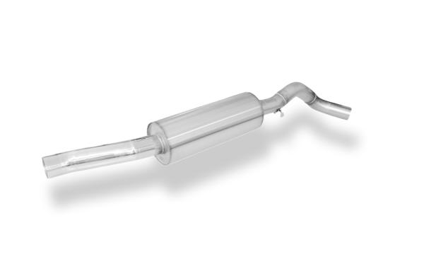 Fox passend für VW Golf I GTI Endschalldämpfer Ø63,5mm - 1x63,5 Typ 23  VW050001-253