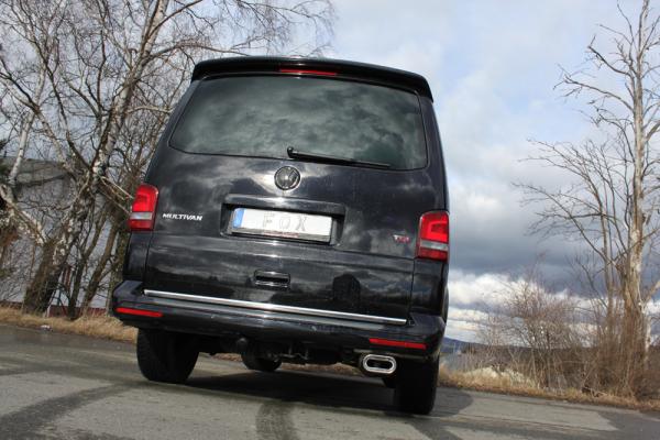 Fox passend für VW Bus T5/ T6 Endschalldämpfer - 160x80 Typ 53 VW131012-597