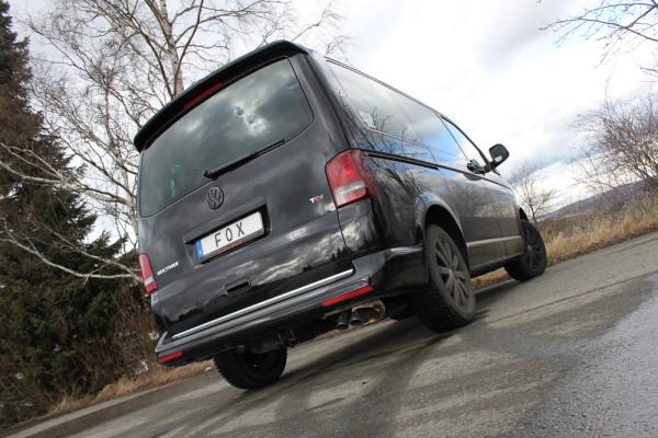 Fox passend für VW Bus T5/ T6 Endschalldämpfer - 2x63 Typ 28 VW131012-724