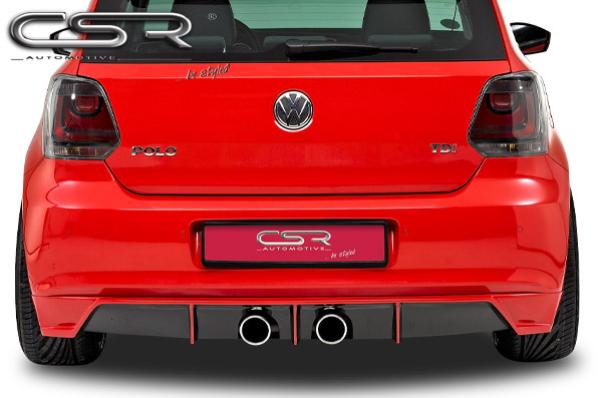 CSR Endschalldämpfer Sportauspuff für VW Polo 5 Typ 6R / Audi A1 ESD003
