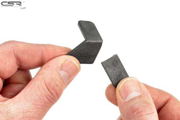 CSR Halter-Set Befestigung für universal Spoilerlippen wie easy²tune, EZLIP ZB142
