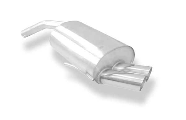 Fox passend für Alfa Romeo 156 Endschalldämpfer - 2x76 Typ 14 AL060002-088